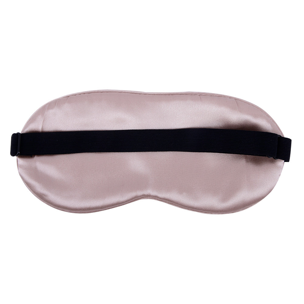 Bej İpek Uyku Göz Bandı