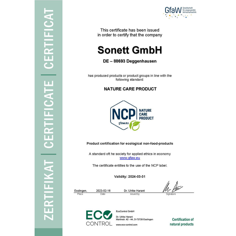 Sonett Organik Sıvı Sabun Kokusuz Hassas Kişiler İçin 1 Lt