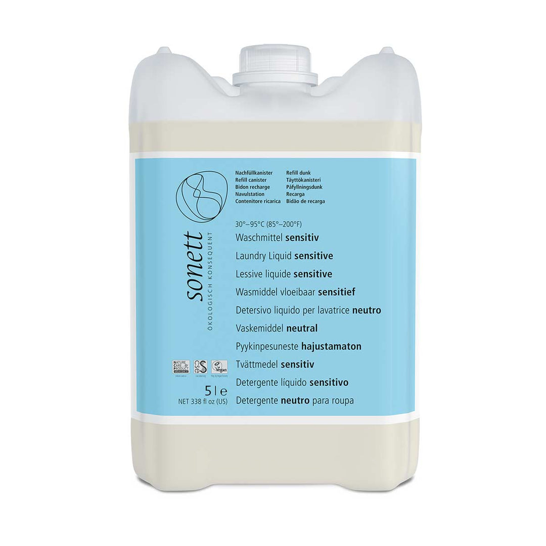 Sonett Organik Kokusuz Çamaşır Deterjanı Hassas Serisi 5lt