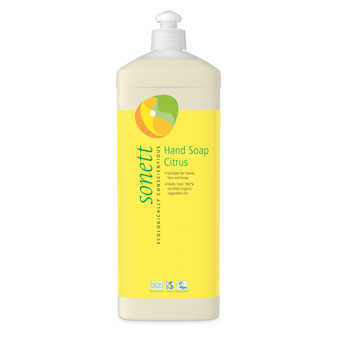 Organik Sıvı El Sabunu - Citrus Limon Otu 1 L