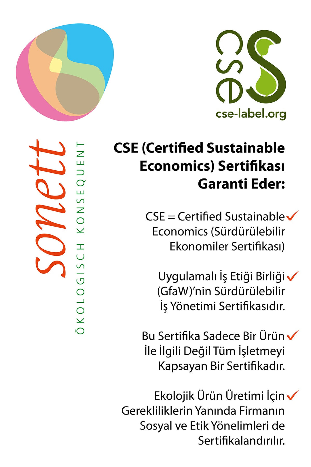 Sonett Organik Kireç Çözücü 1lt.