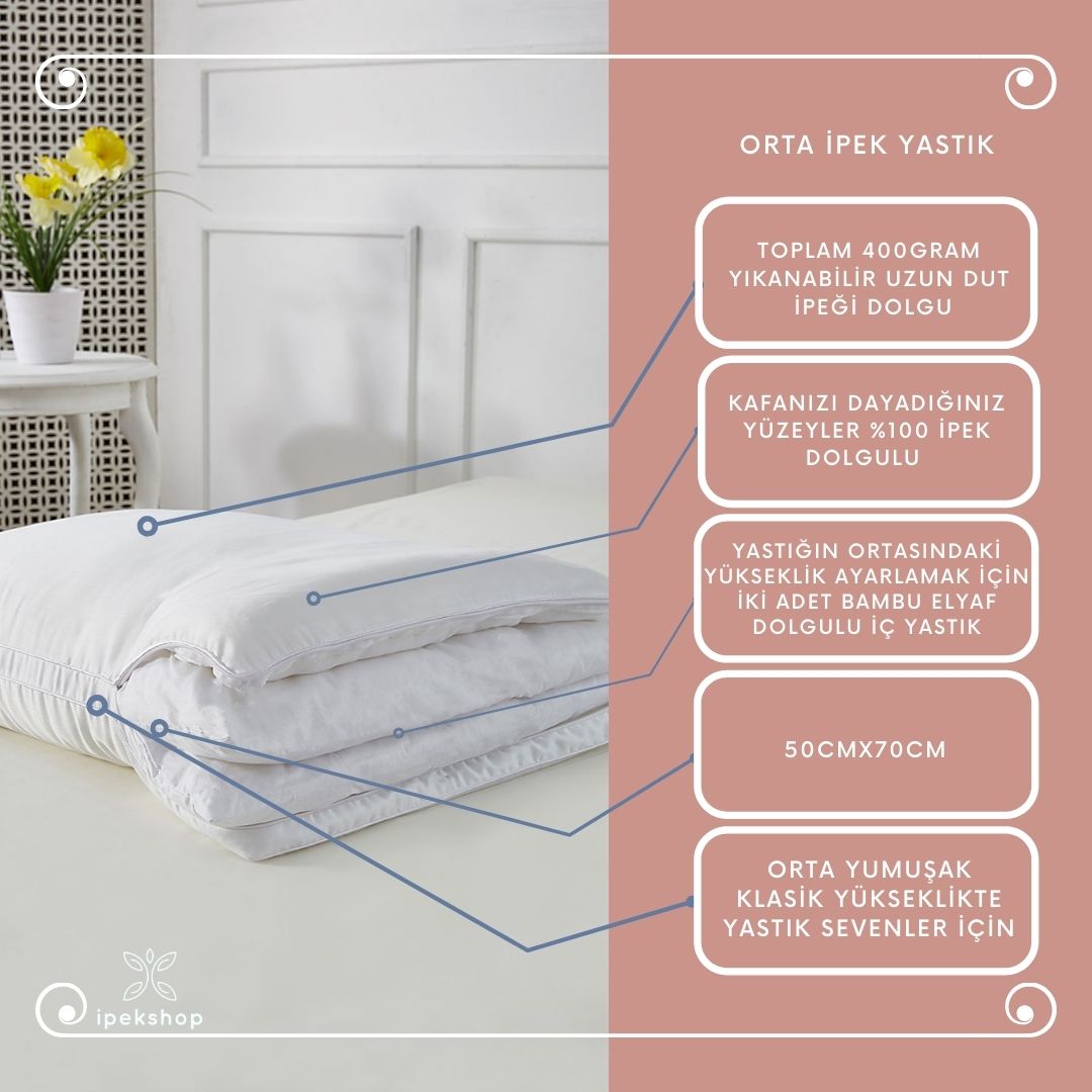 İpek Yastık (Orta)
