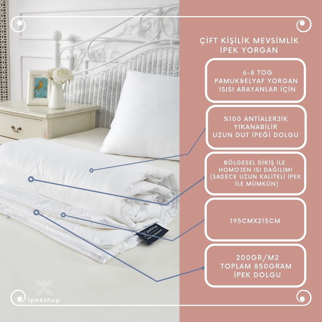 Battal Boy (King Size) Mevsimlik Yorgan