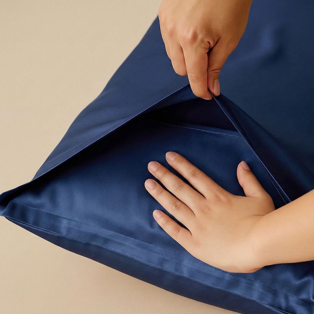 Zarf Tipi (Envelope) İpek Yastık Kılıfı